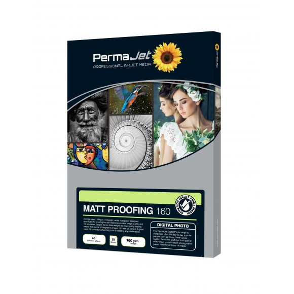 PermaJet Matt Proofing 160gsm A3+ Inkjet Paper 75 Sheets PJ51535